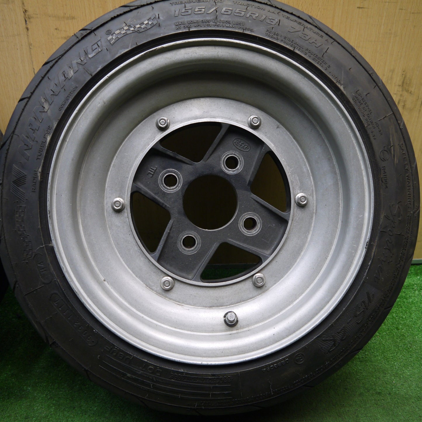 2本価格★SSR SPEED STAR タナベ MK-2 155/65R13 ナンカン Sportnex NS-2R スピードスター 13インチ PCD114.3/4H★5070104Hノ