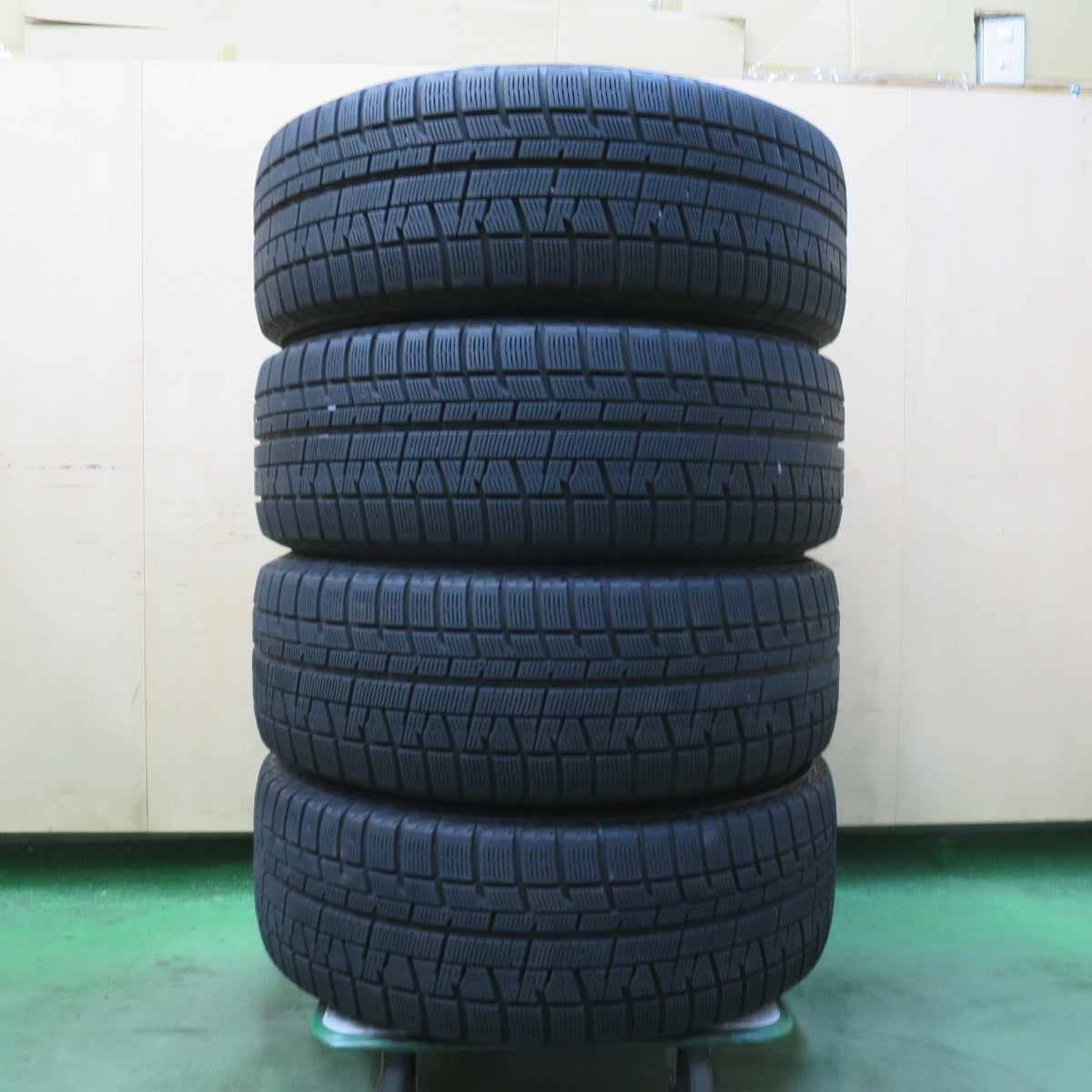 バリ溝!キレイ!9分★ホンダ RC オデッセイ アブソルート 純正 215/55R17 スタッドレス ヨコハマ アイスガード iG50 プラス 17インチ PCD114.3/5H★6032405イス