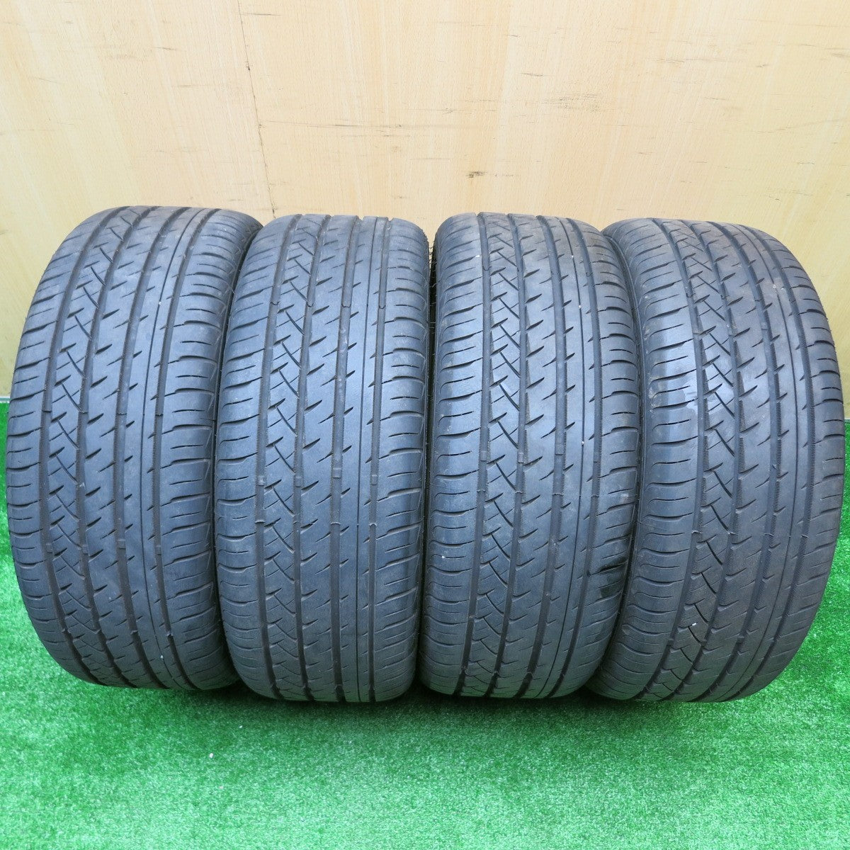 超バリ溝!24年!ほぼ10分★プリウス 等 215/40R18 グリンランダー ENRI U08 SCHNEIDER ATECH シュナイダー 18インチ PCD100/5H★5101202HAノ