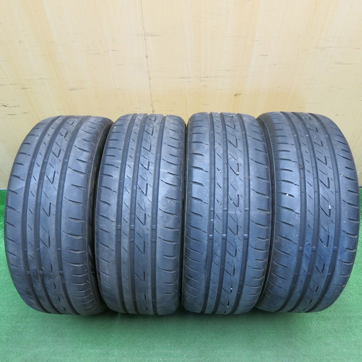バリ溝!8.5分★ワーゲン ゴルフ6 純正 225/45R17 ブリヂストン エコピア PZ-X 17インチ PCD112/5H★6041103HAノ