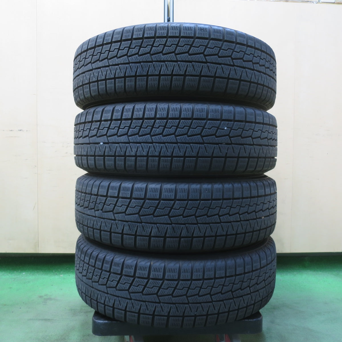 バリ溝!23年!キレイ!9分★スタッドレス 185/60R16 ヨコハマ アイスガード iG70 VELVA SPORTZ ヴェルヴァ 16インチ PCD100/4H★6032406イス