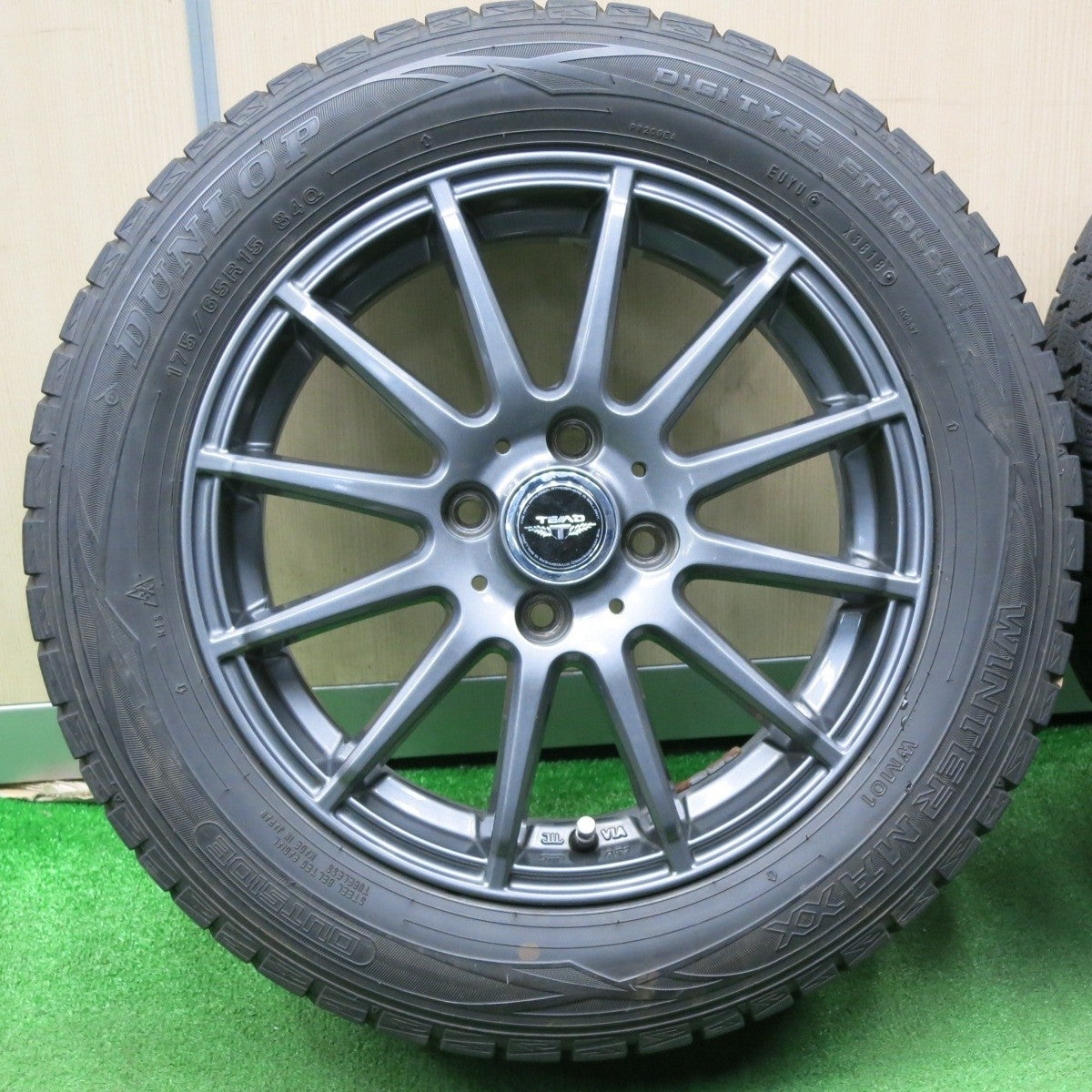 4本価格★スタッドレス 175/65R15 ダンロップ ウインターマックス WM01 TEAD テッド 15インチ PCD100/4H★4122501NJス