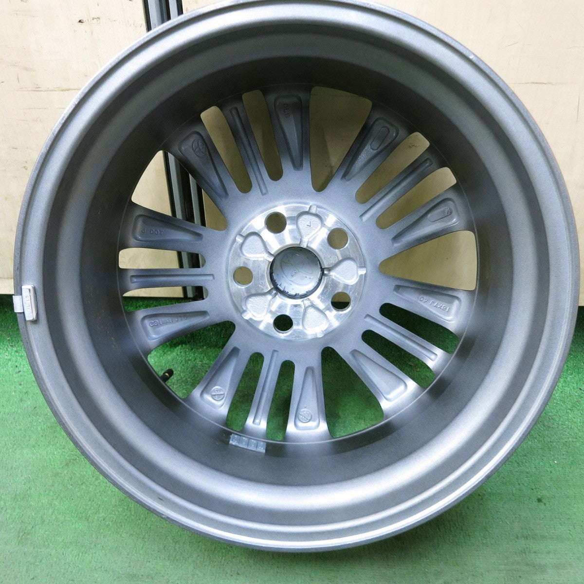 新車外し!1本★トヨタ 40系 アルファード ヴェルファイア Zグレード 純正 ホイール 18インチ 18×7J PCD120/5H★5101505ナホ