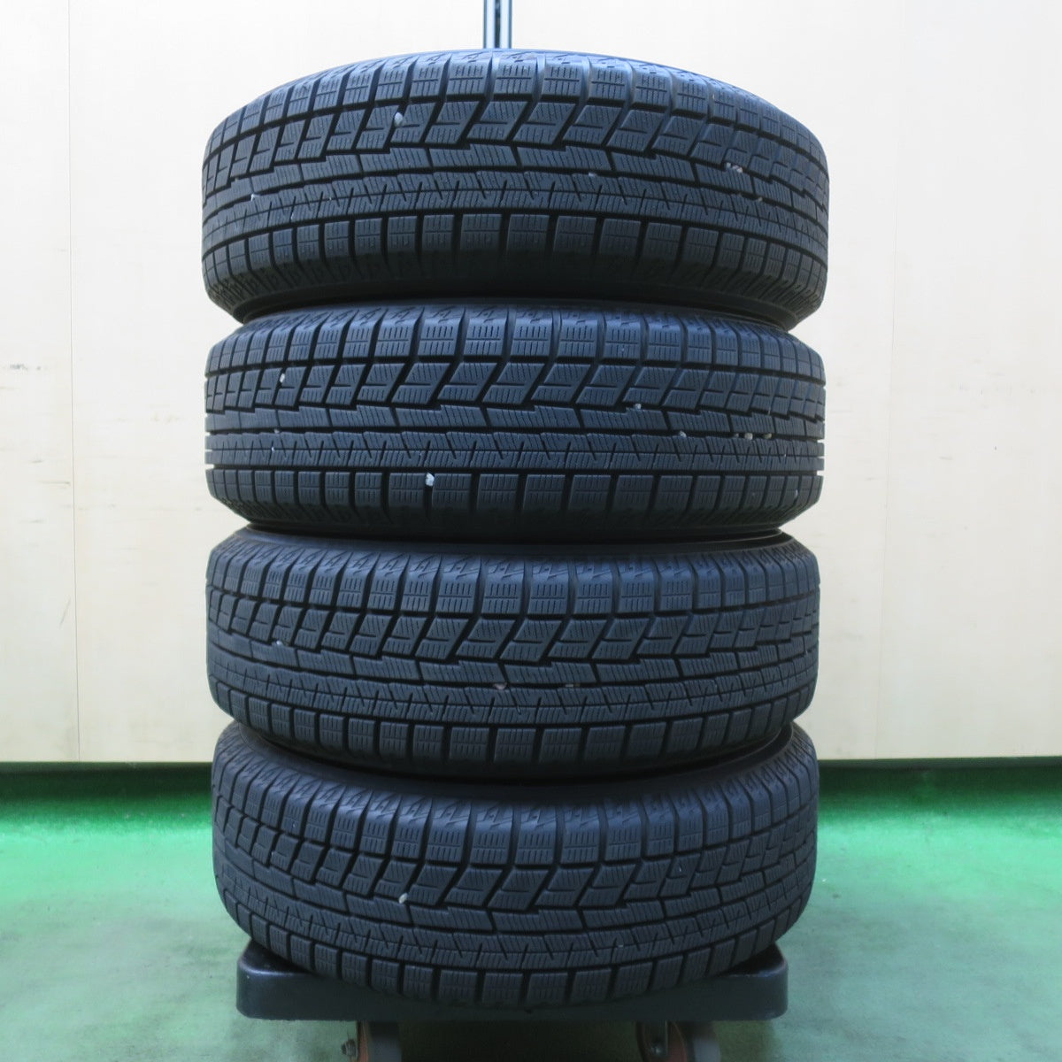 バリ溝!24年!ほぼ10分★スタッドレス 165/65R14 ヨコハマ アイスガード iG60 TIRADO Eta LA STRADA ティラード ラストラーダ 14インチ PCD100/4H★5110802イス