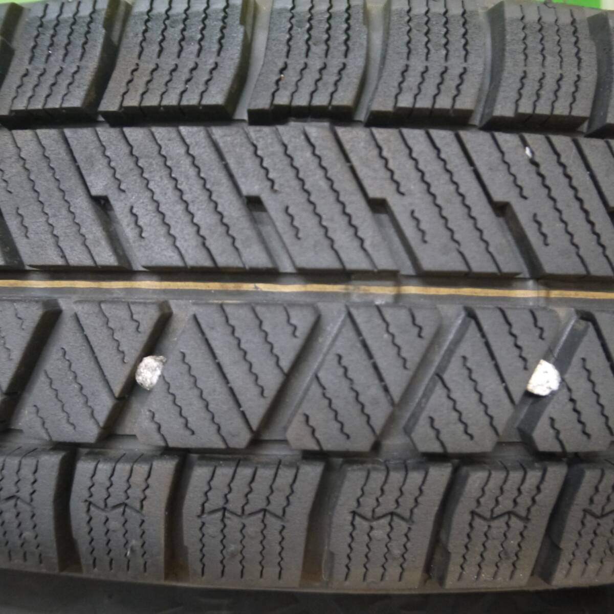 バリ溝!22年!キレイ!9分★スタッドレス 145/80R13 ブリヂストン ブリザック VRX3 BALMINUM バルミナ 13インチ PCD100/4H★5010611Hス