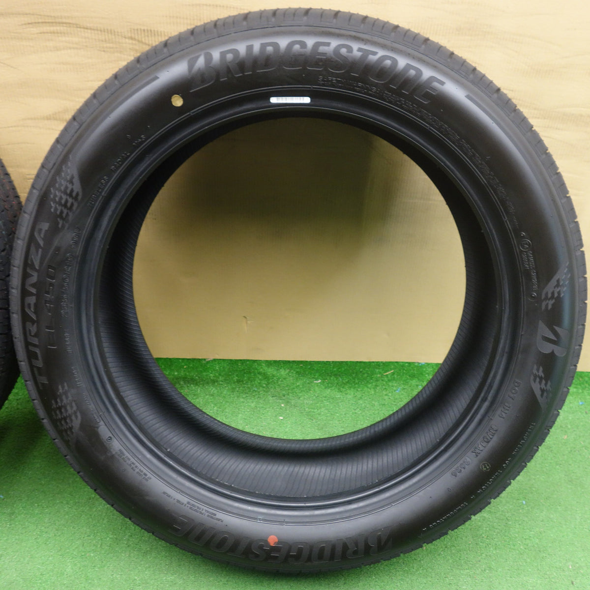 新車外し!26年◎235/50R19 ブリヂストン トランザ EL450 タイヤ 19インチ フォレスター ハリアー エクストレイル 等◎6080801KTノタ
