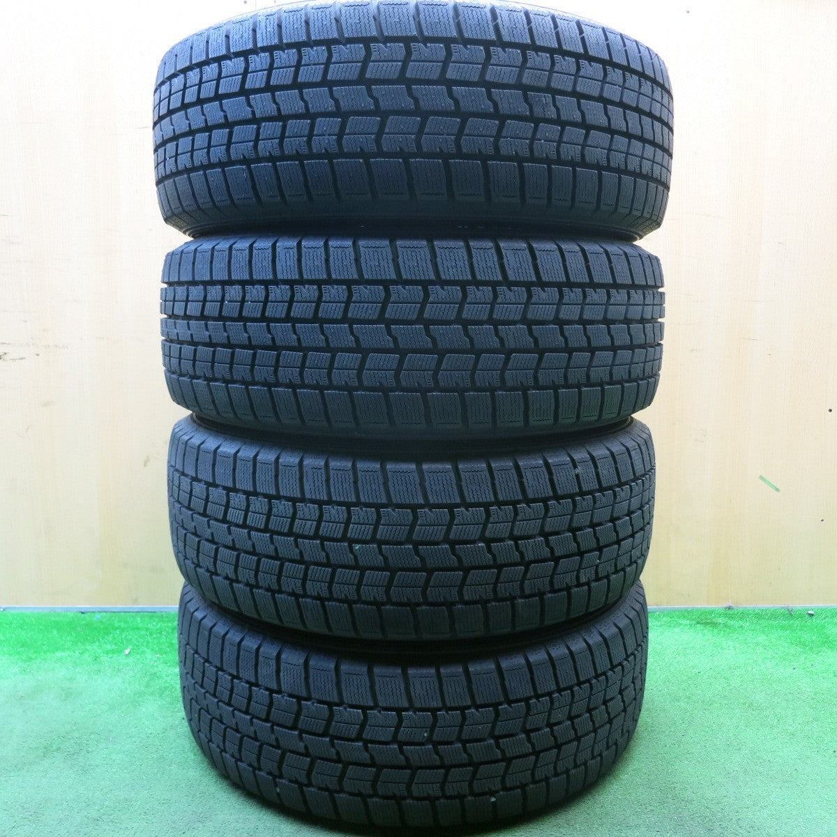 超バリ溝!22年!キレイ!ほぼ10分★スタッドレス 225/55R17 グッドイヤー アイスナビ7 Verthandi ヴェルザンディ ヴェルサンディ 17インチ PCD114.3/5H★5042704HAス