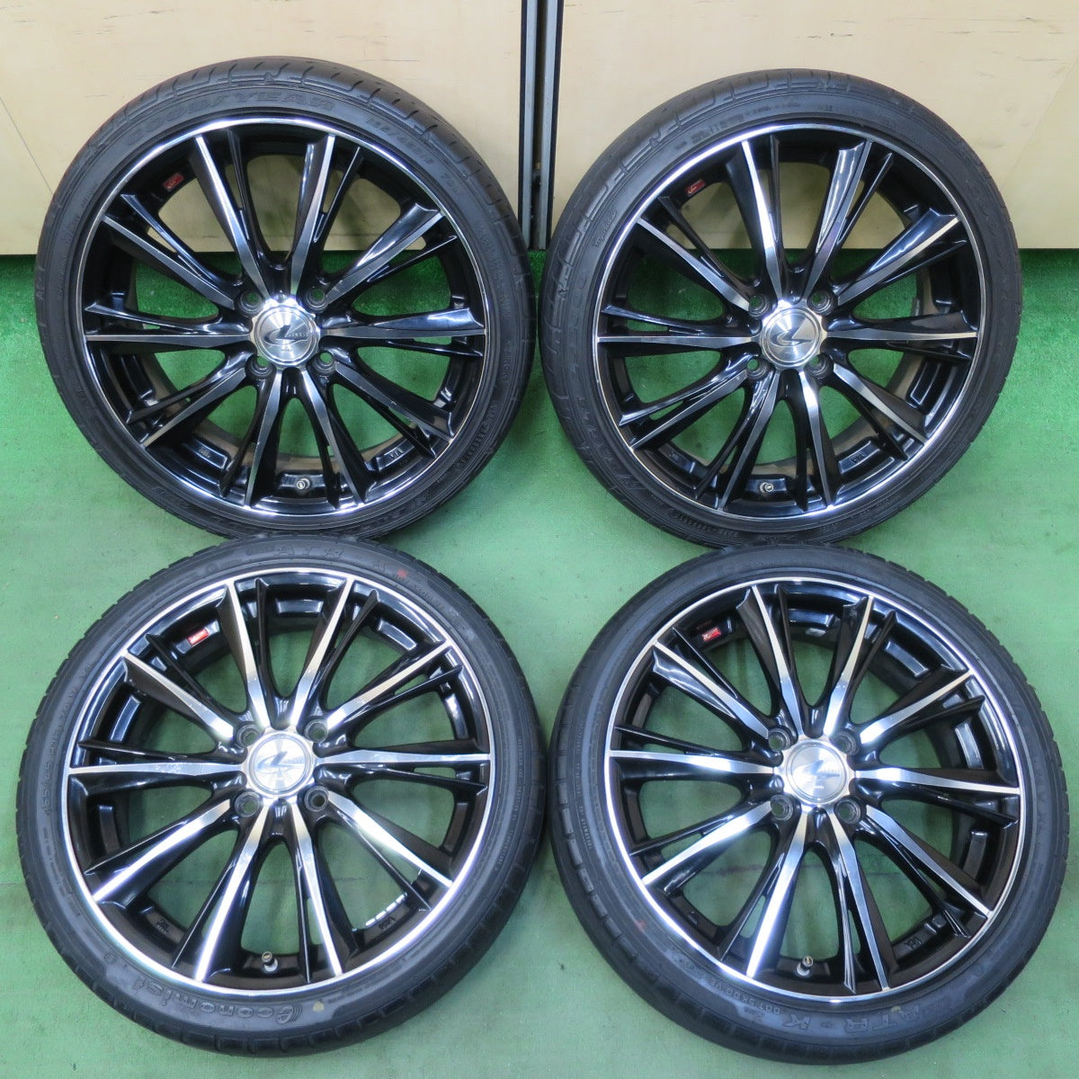 4本価格★LEONIS WX 165/45R16 グッドイヤー イーグル LS2000 hybrid2 エコノミスト ATR-K レオニス 16インチ PCD100/4H★5051718イノ
