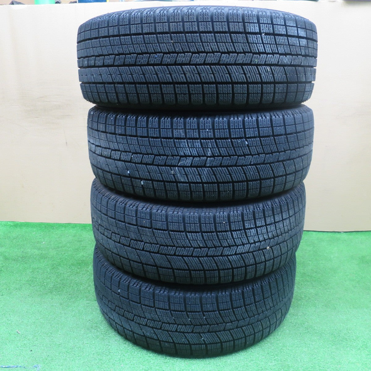 バリ溝!21年!キレイ!9分★レクサス CT 純正 205/55R16 スタッドレス ナンカン アイスアクティバ AW-1 16インチ PCD100/5H★5121407NKス