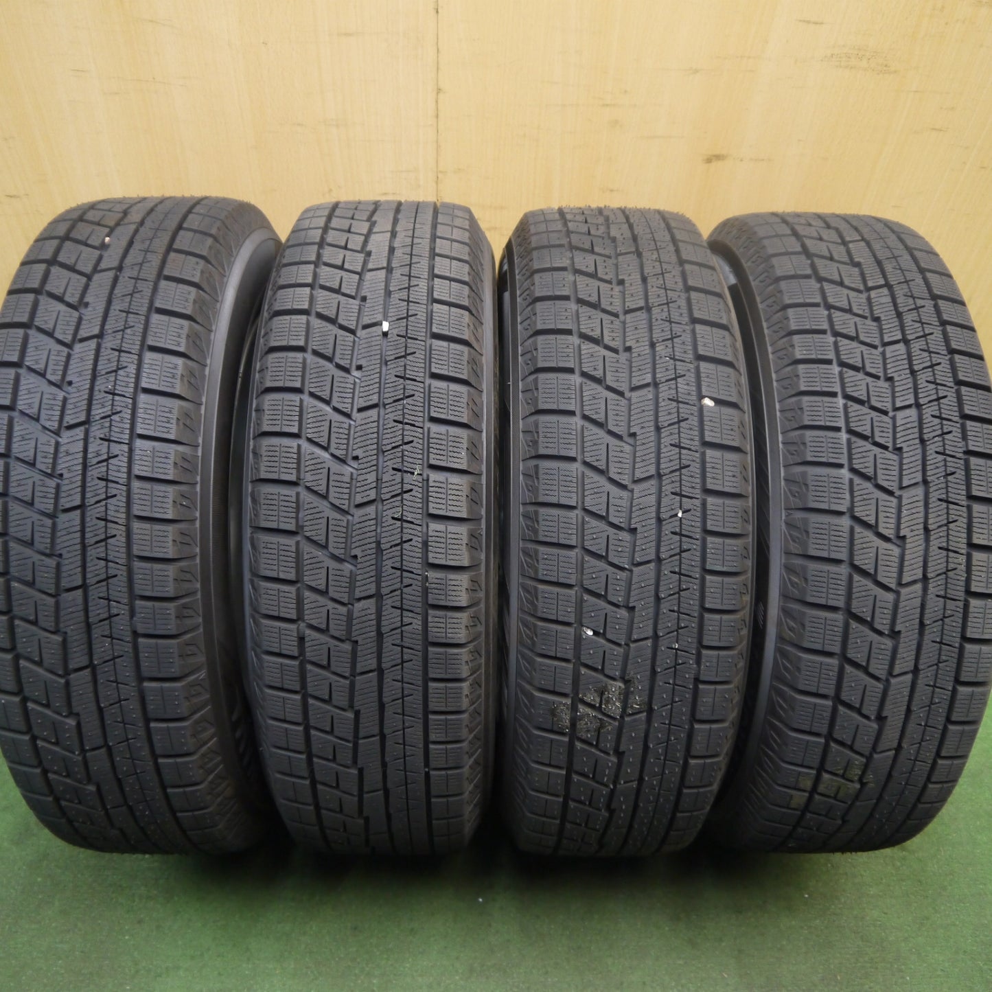 ほぼ未使用!24年!キレイ★スタッドレス 185/65R15 ヨコハマ アイスガード iG60 ZACK JP-325 MONZA ザック 15インチ PCD114.3/5H★5092204Hス