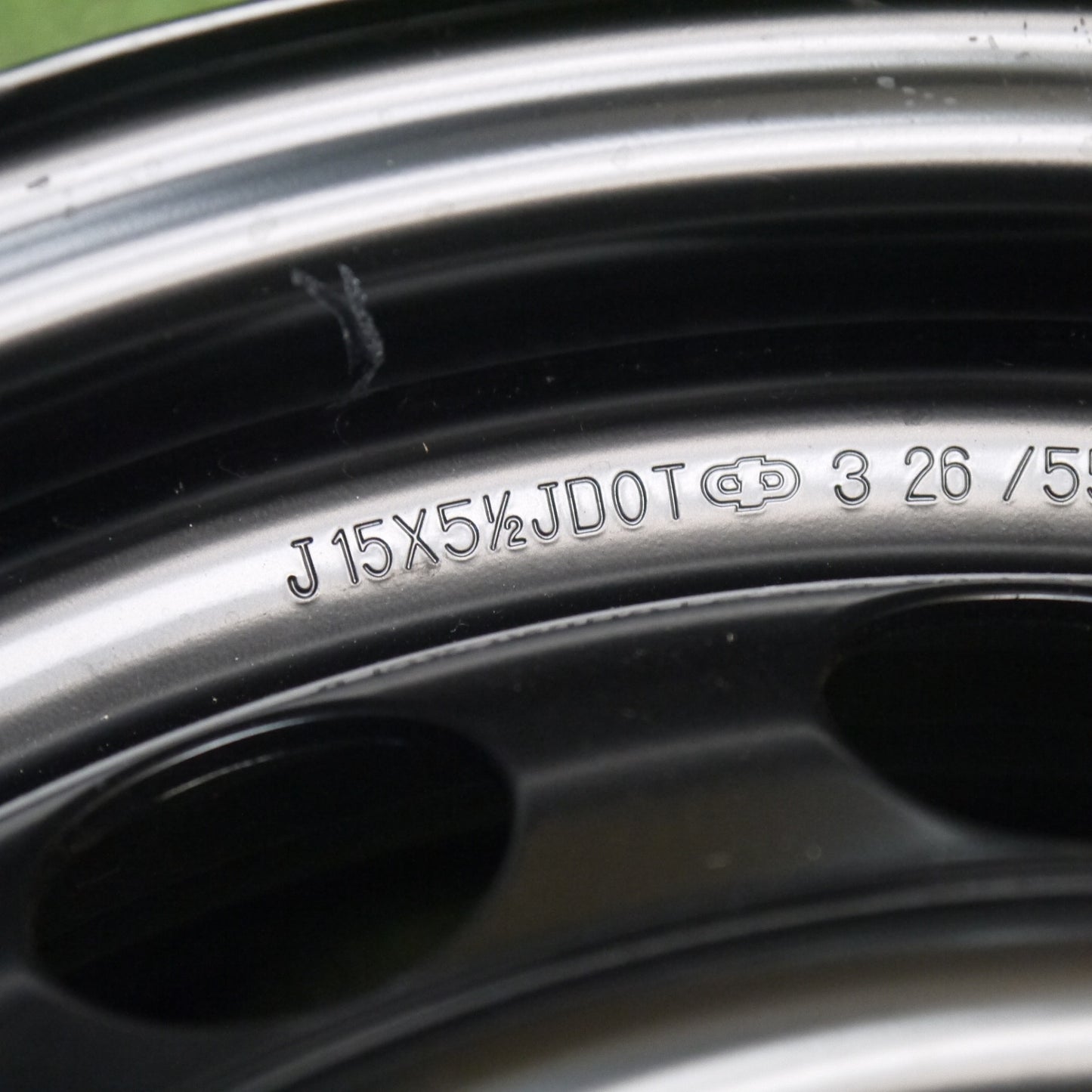 新車外し◎トヨタ 10系 シエンタ Zグレード 純正 スチール ホイール 15インチ 15×5.5J PCD100/5H◎6090101Hホ