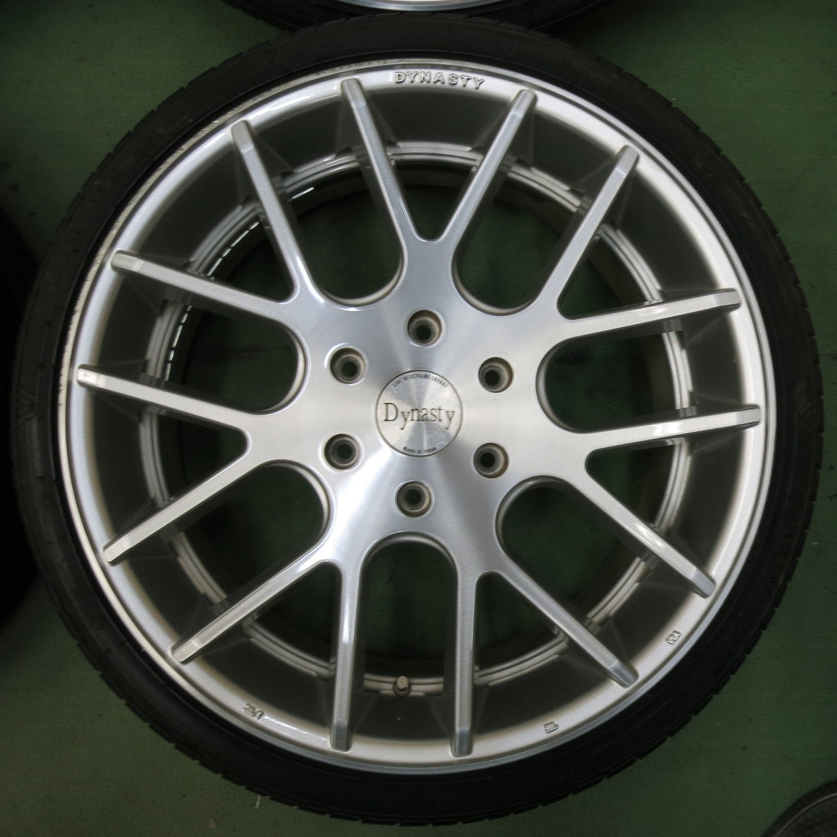 バリ溝!23年!ほぼ10分★Dynasty VELVET V7 225/35R20 サイルン ATREZZO ZSR ウィンラン R330 ダイナスティ 20インチ PCD139.7/6H★5050209SYノ