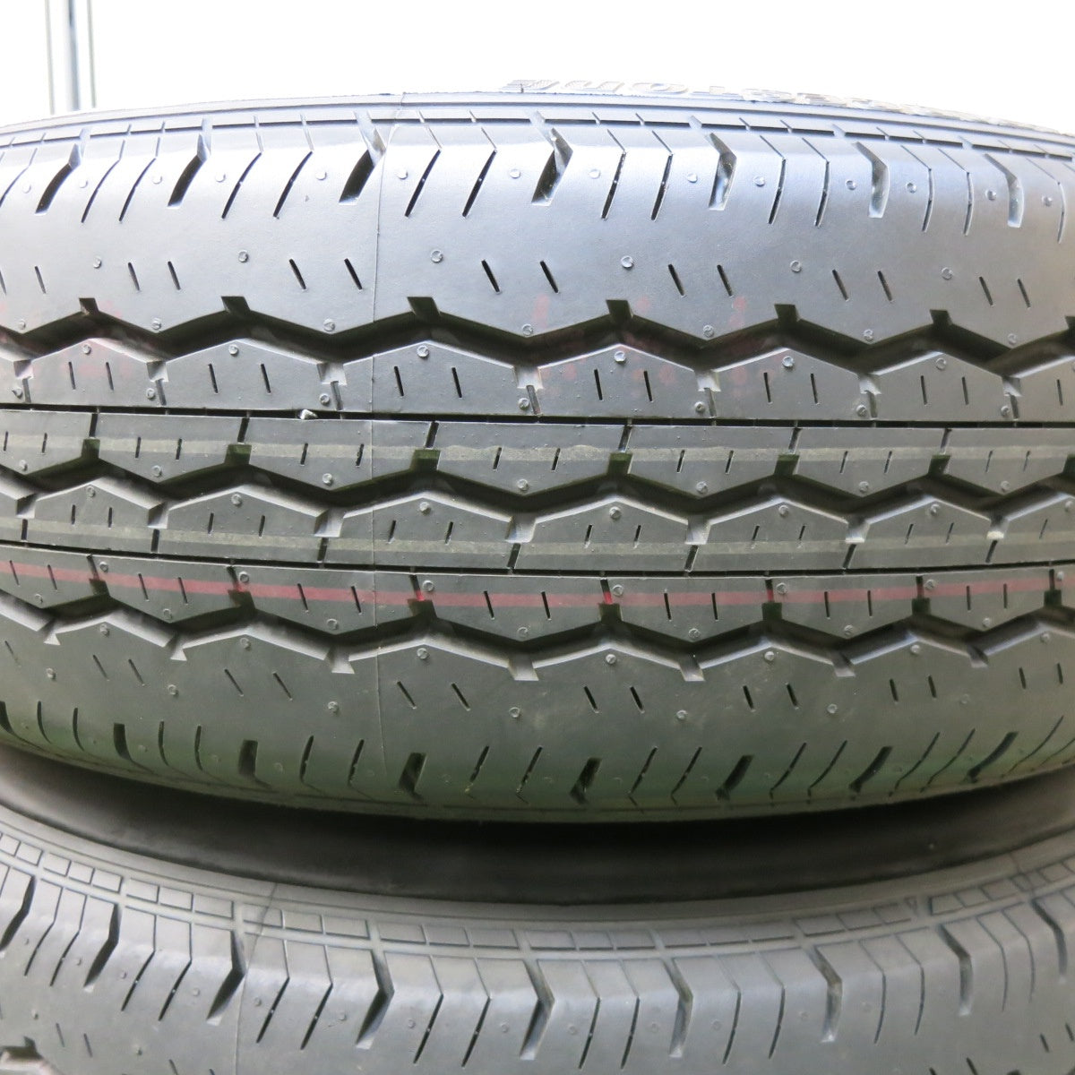 新車外し!25年★トヨタ 200系 ハイエース 純正 スチール 195/80R15 107/105S ブリヂストン エコピア RD613 15インチ PCD139.7/6H★5052815SYノ