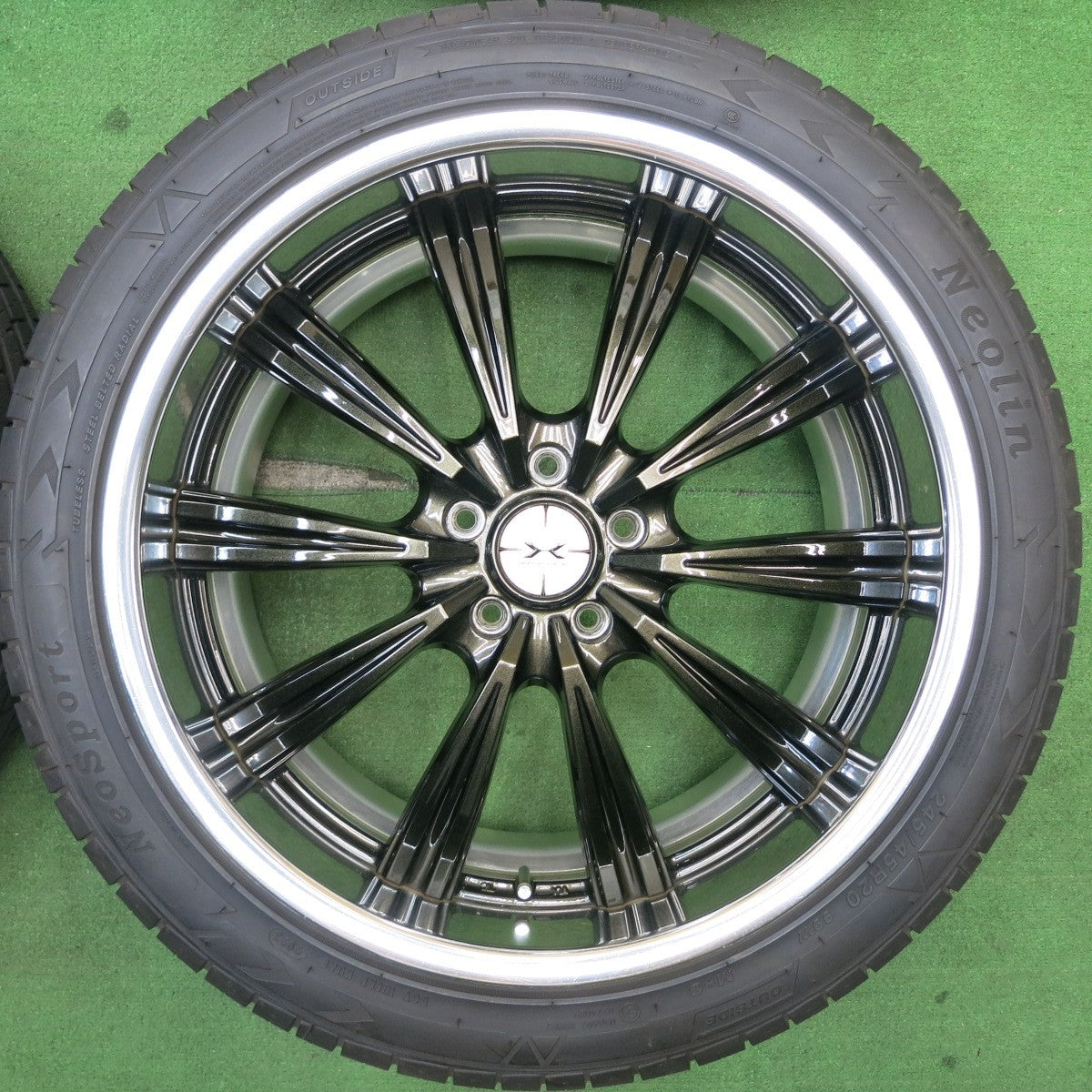 バリ溝!23年!キレイ!9.5分★MAVERICK 110S-R SL 245/45R20 ネオリン ネオスポーツ 20インチ マーベリック PCD114.3/5H★5051402TNノ