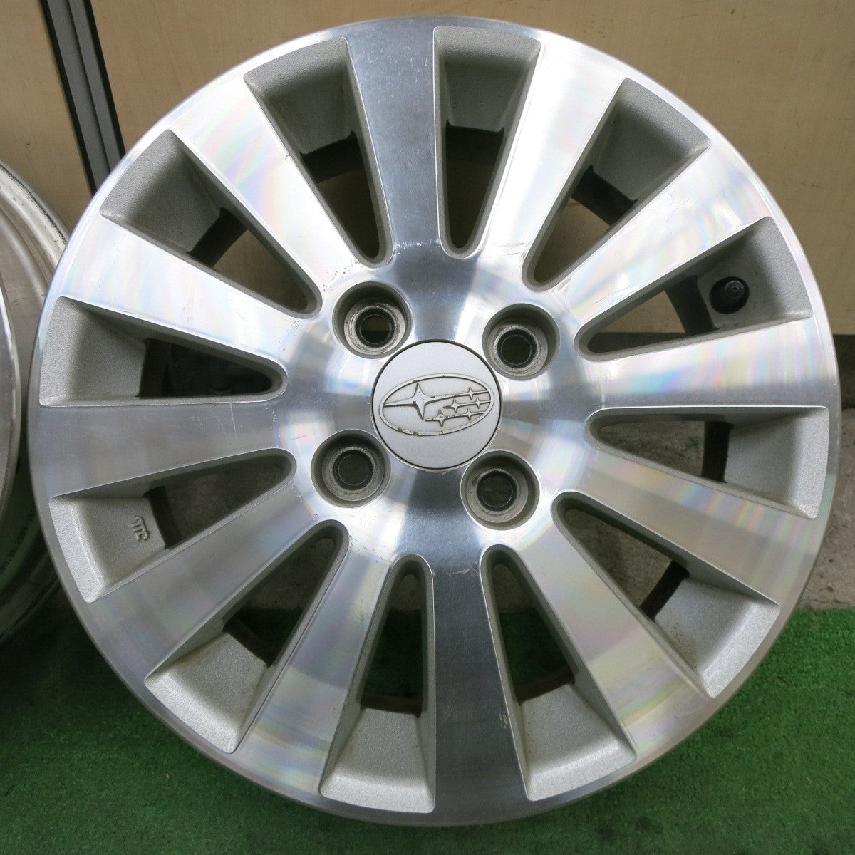 4本価格★スバル ステラ 純正 ENKEI ホイール 14インチ エンケイ 14×4.5J PCD100/4H★6011901ナホ