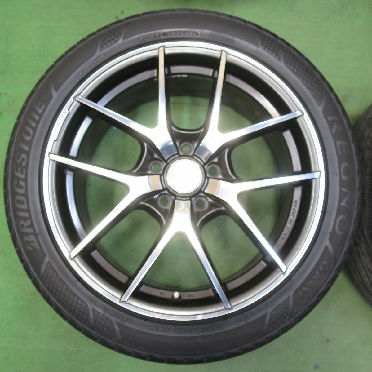 4本価格★RAYS HOMURA A5S 235/45R18 ブリヂストン レグノ GR-XI レイズ ホムラ 18インチ PCD114.3/5H★5050814イノ