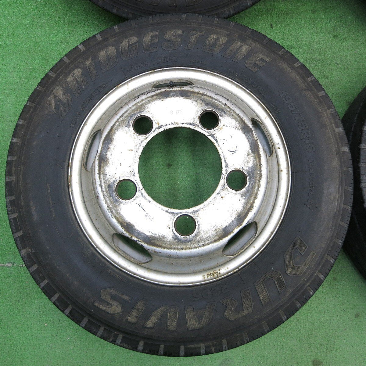 6本価格★トラック タイヤ 195/75R15 109/107L ブリヂストン デュラビス R205 TOPY スチール DURAVIS PCD203.2/5H★5031502ナノ