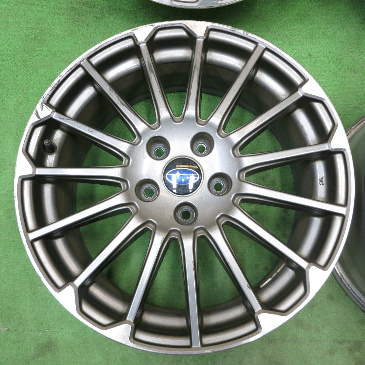 4本価格★スバル レヴォーグ STI スポーツ 純正 ホイール 18インチ 18×7.5J PCD114.3/5H★5090103ナホ