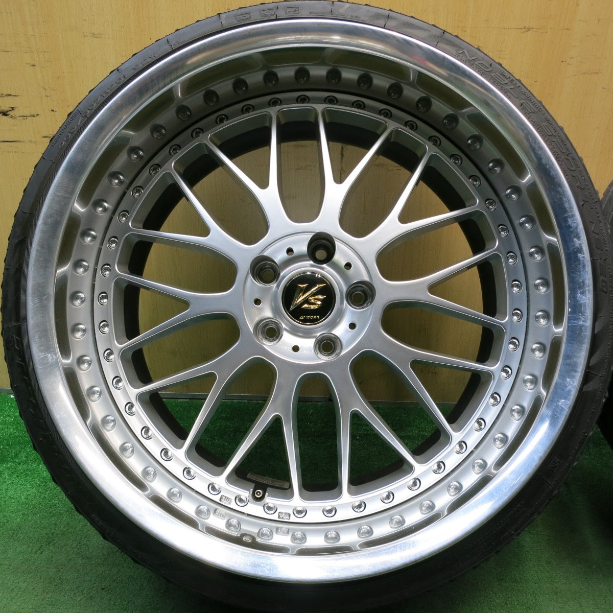 バリ溝!23年!9.5分★WORK VS XX 225/35R20 235/35R20 ナンカン NOBLE SPORT NS-20 ワーク VS/XXRN 20インチ PCD114.3/5H★5052410HAノ