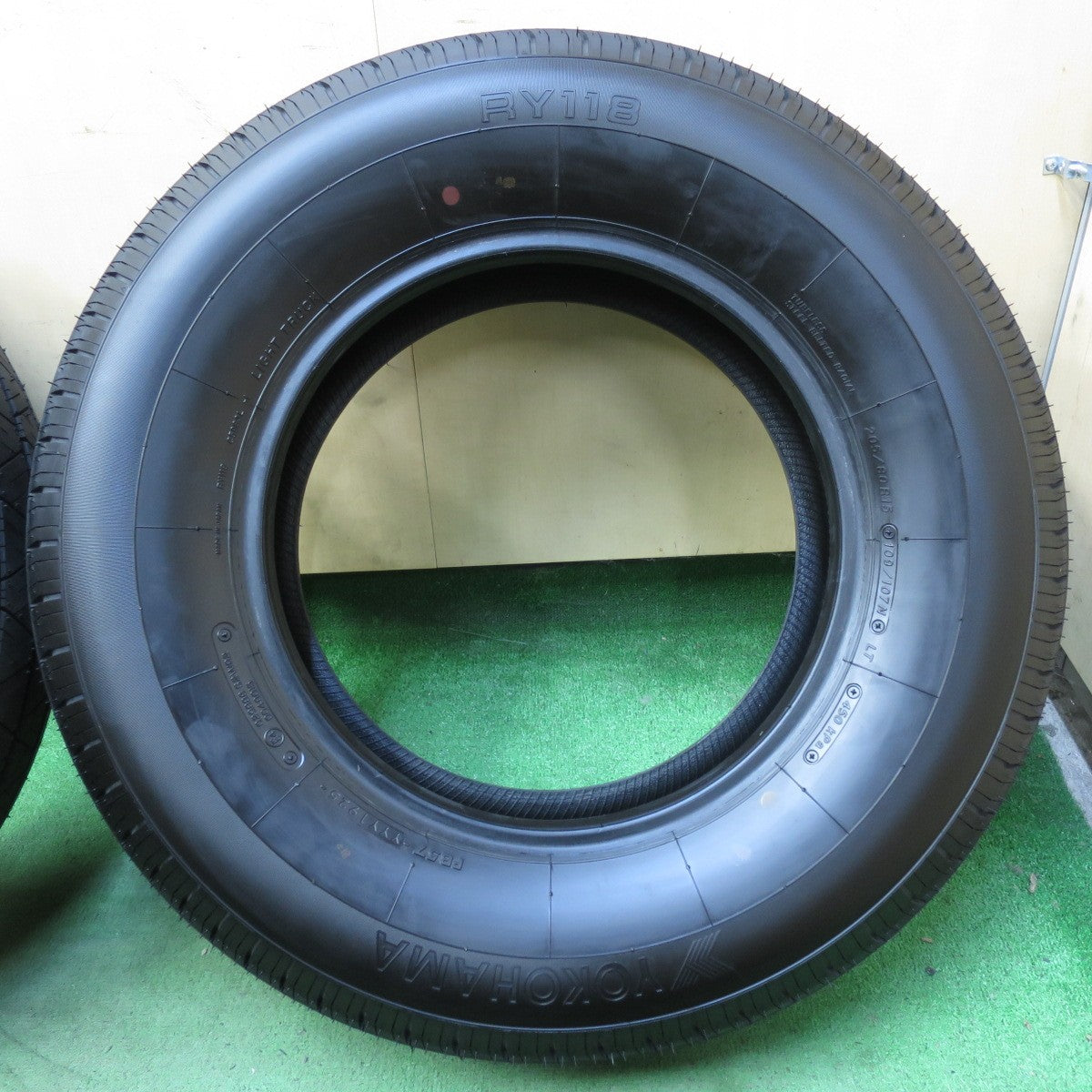 新車外し!25年!6本★トラック タイヤ 205/80R15 109/107N ヨコハマ RY118 15インチ★5090606イノタ