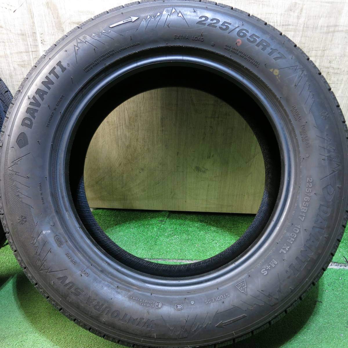 バリ溝!20年!9.5分★スタッドレス 225/65R17 ダヴァンティ WINTOURA SUV タイヤ 17インチ フォレスター XV 等★3032811Hスタ