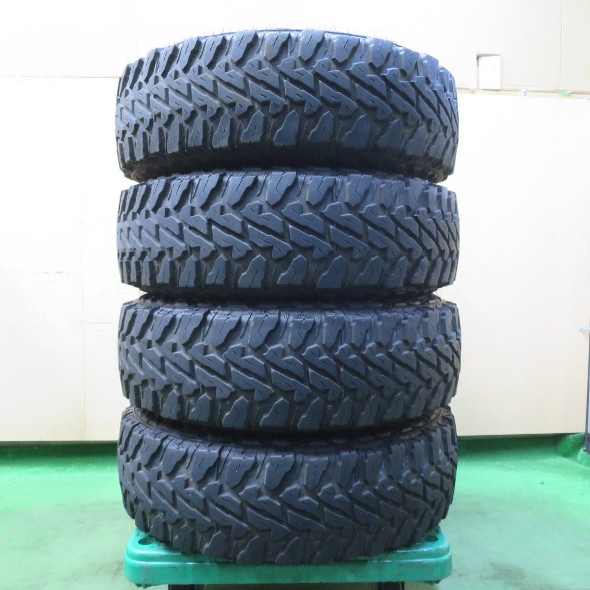 バリ溝!23年!9分★RAYS DAYTONA FDX-F7 225/70R16 ヨコハマ ジオランダー M/T G003 レイズ デイトナ 16インチ PCD114.3/5H★5042103イノ