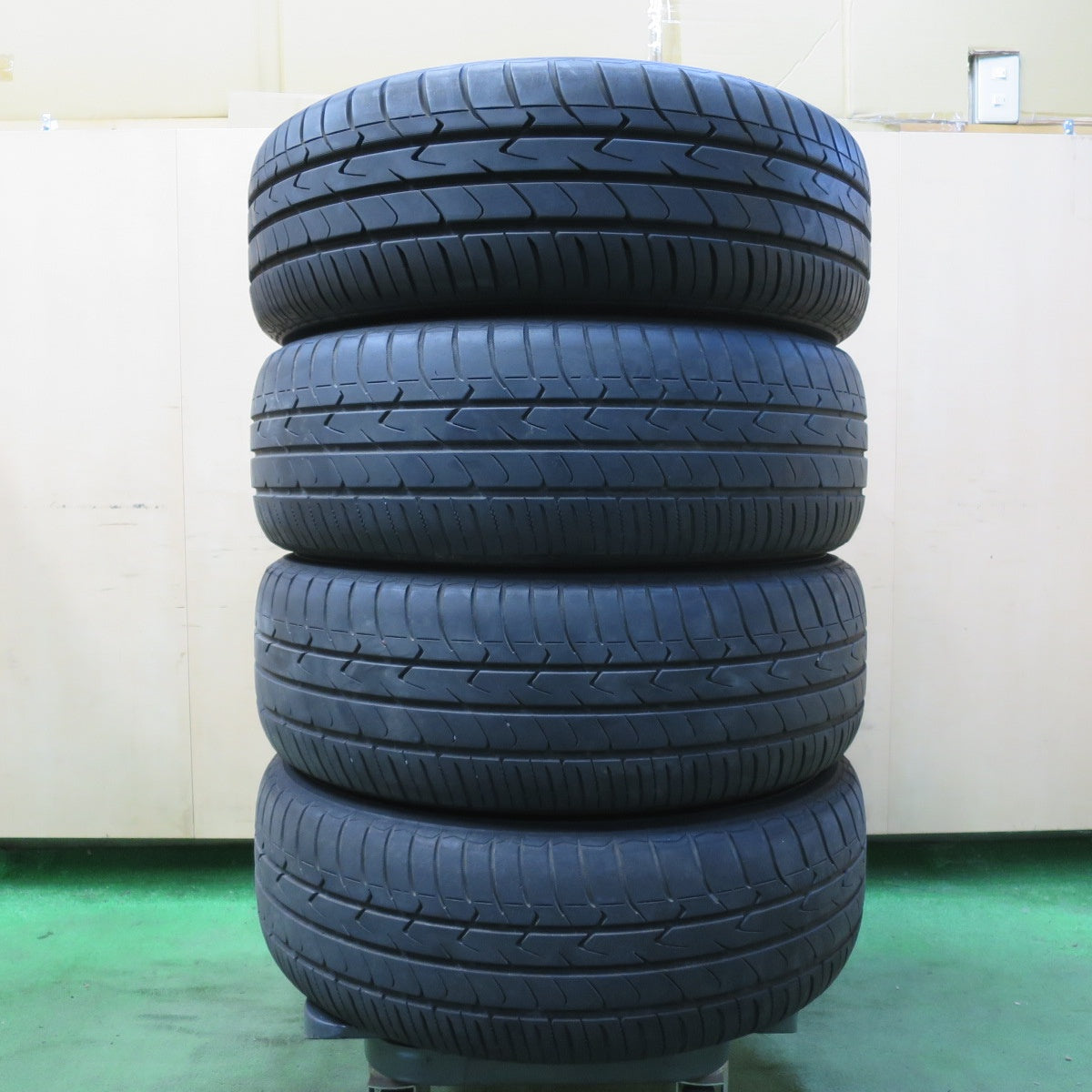 バリ溝!9.5分★トヨタ 70系 ノア ヴォクシー 純正 205/60R16 トーヨー トランパス MPZ 16インチ PCD114.3/5H★5082107イノ