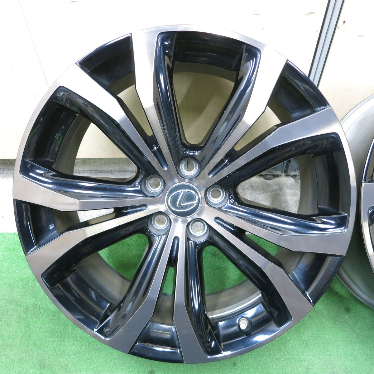 センサー付!キレイ★レクサス 20系 RX バージョンL 純正 ホイール ブロンズ カラー 20インチ 20×8J PCD114.3/5H★5083005ナホ