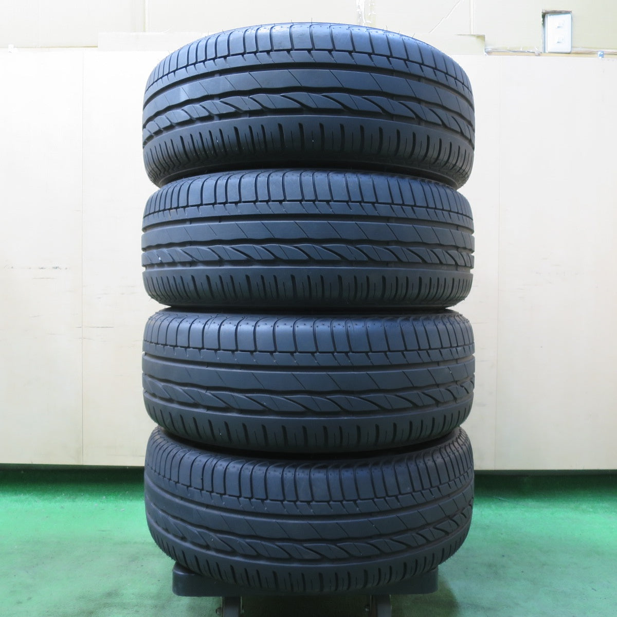 バリ溝!21年!キレイ!9.5分★BMW 1シリーズ F20 純正 205/55R16 ブリヂストン トランザ ER300 RFT 16インチ PCD120/5H★5051211イノ