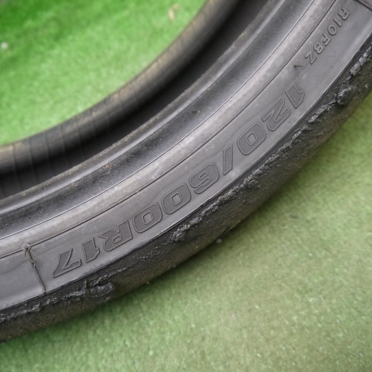 前後セット!2本★バイク タイヤ 120/600R17 180/640R17 ブリヂストン バトラックス レーシング R10R レース 17インチ CBR600RR 等★5092212Hノタ