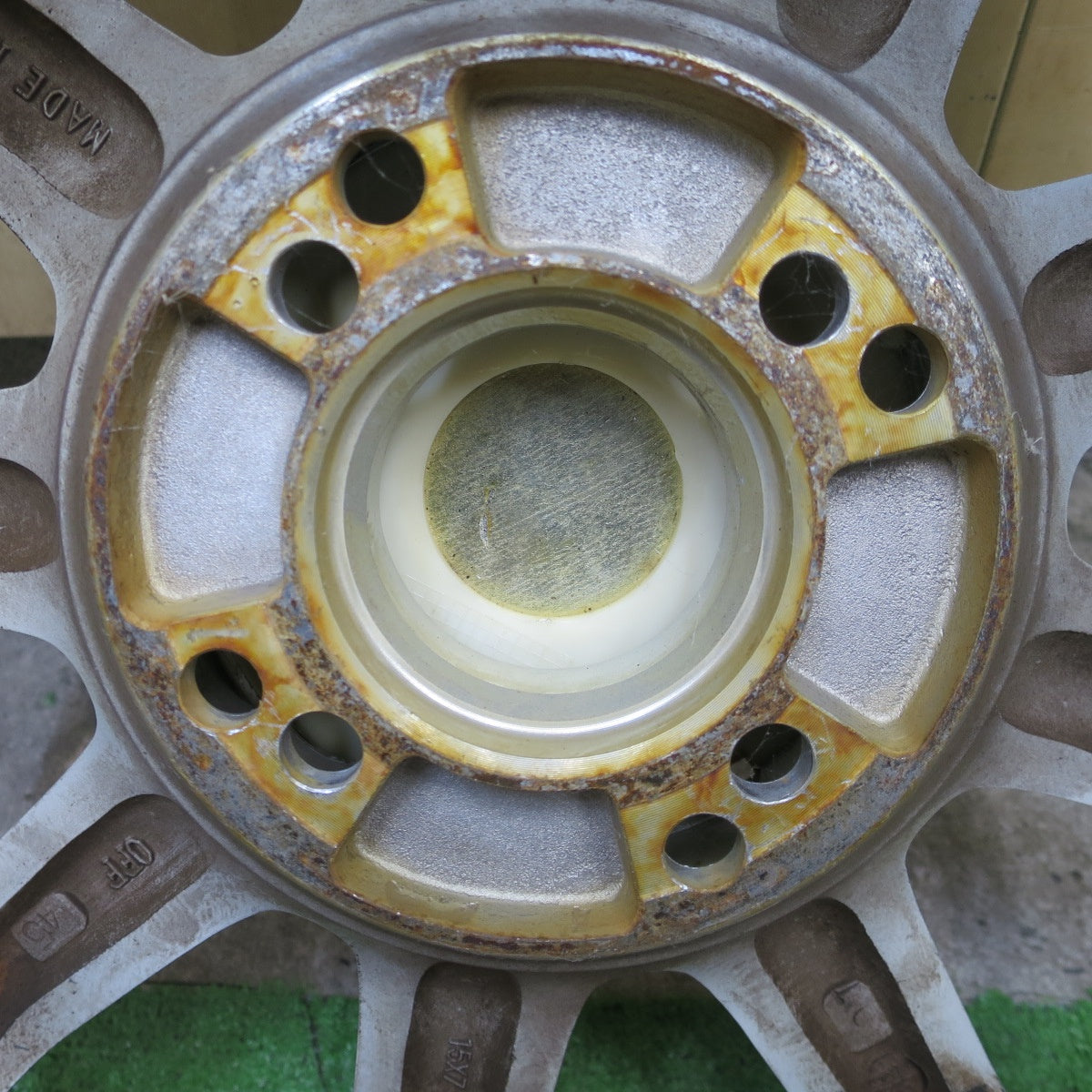4本価格★FALKEN ファルケン 15インチ 社外 アルミ ホイール 15×7JJ PCD100 114.3/4H マルチ★6052501NGホ