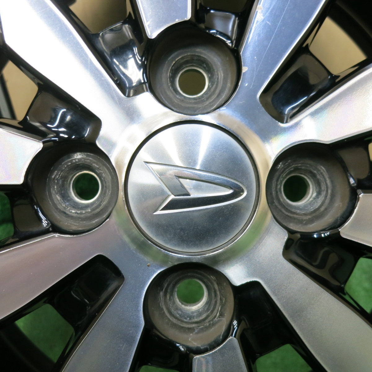 キレイ★ダイハツ LA600S タント カスタム 純正 ホイール 14インチ 14×4.5J PCD100/4H★5052108SYホ
