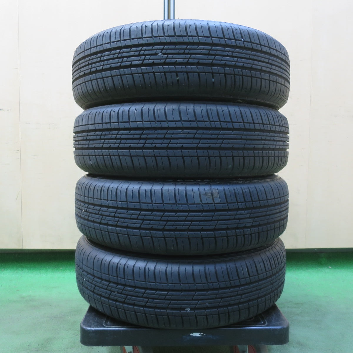 バリ溝!8.5分★スズキ MK53S スペーシア 純正 155/65R14 ブリヂストン エコピア EP150 14インチ PCD100/4H★6050811イノ