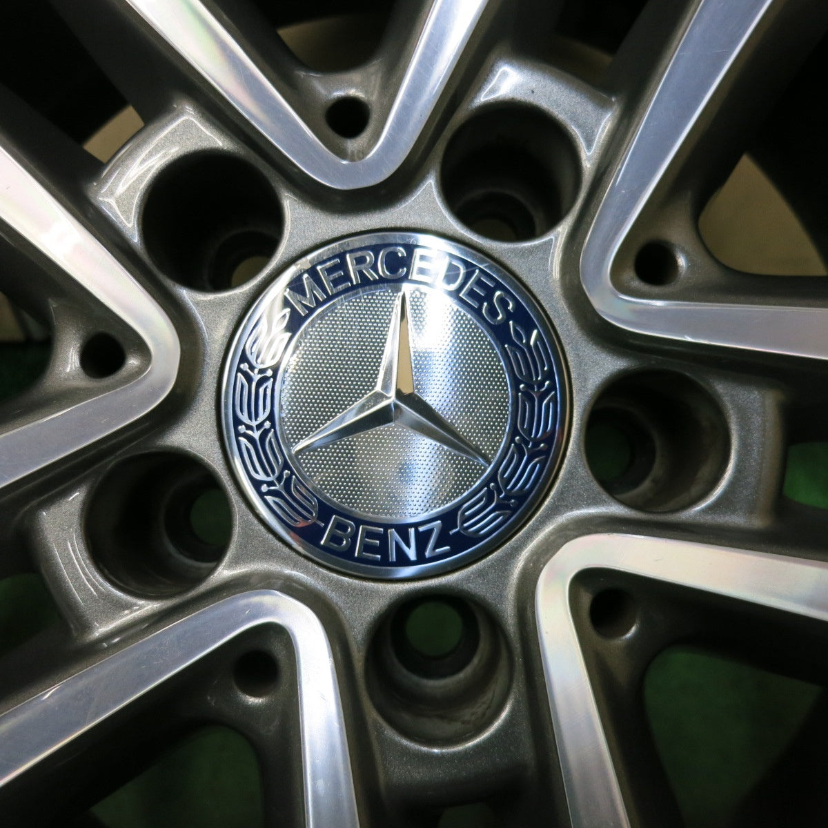 キレイ★ベンツ Cクラス W205 純正 ホイール 17インチ 17×7J PCD112/5H★5041808SYホ