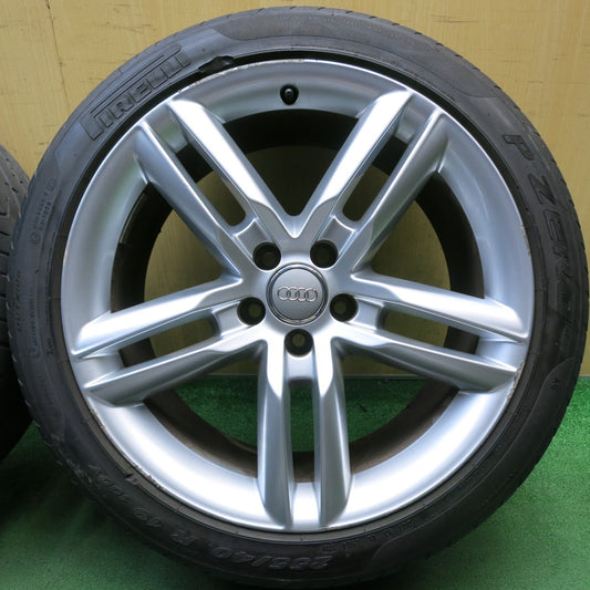 4本価格◎アウディ A6 Sライン 純正 255/40R19 ピレリ PZERO Pゼロ 19インチ PCD112/5H◎6082902HAノ