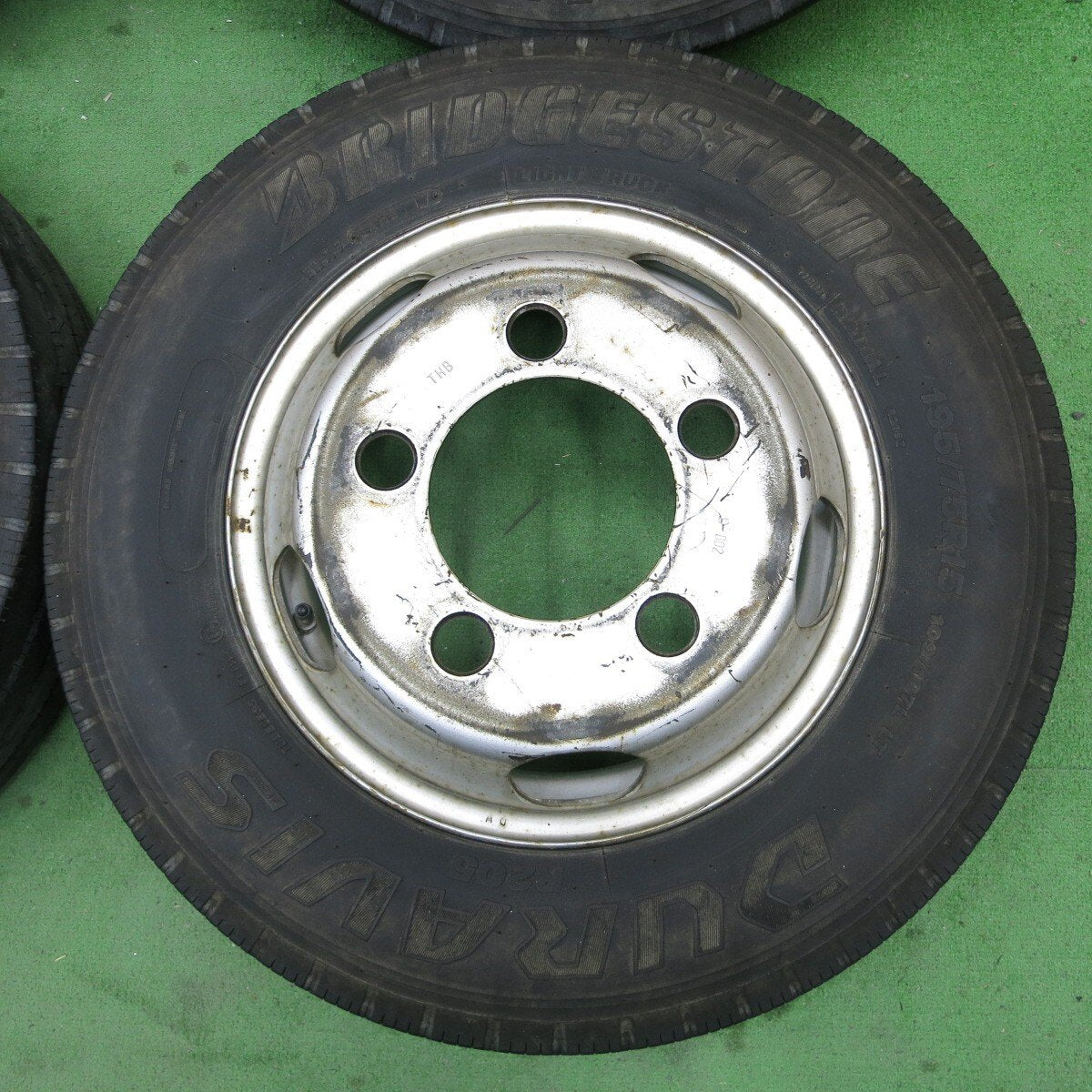 6本価格★トラック タイヤ 195/75R15 109/107L ブリヂストン デュラビス R205 TOPY スチール DURAVIS PCD203.2/5H★5031502ナノ