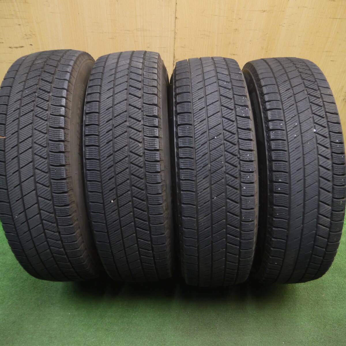 キレイ!21年★スタッドレス 185/70R14 ブリヂストン ブリザック VRX3 STAYER 14インチ PCD100/4H★5022612Hス