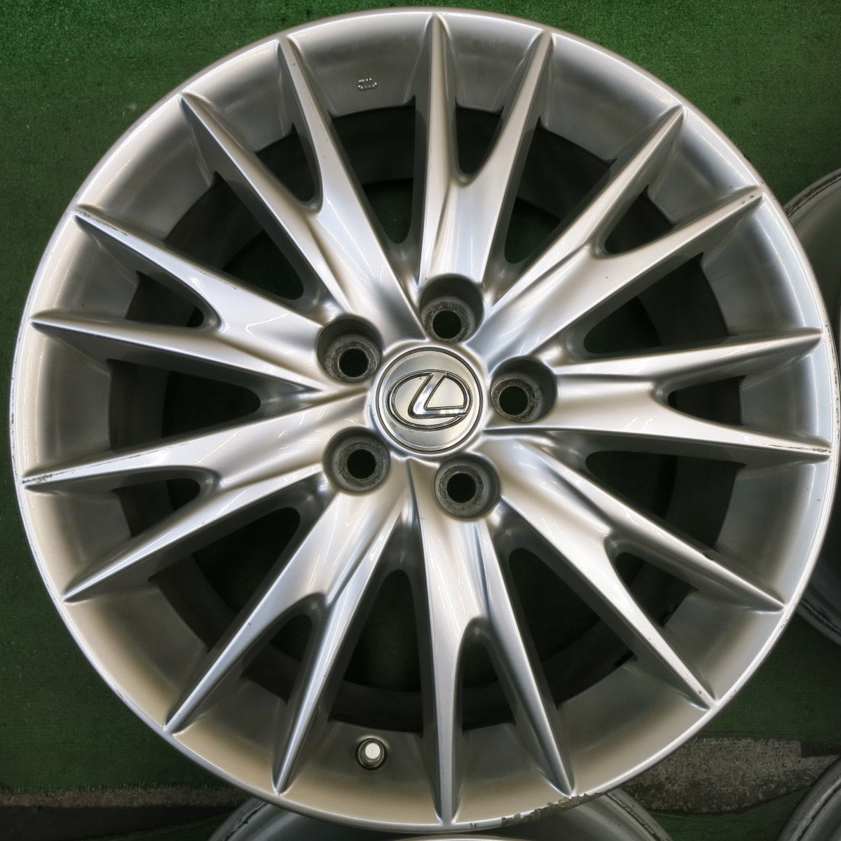 センサー付★レクサス GS バージョンL 純正 ホイール 18インチ 18×8J PCD114.3/5H★5092509HAホ
