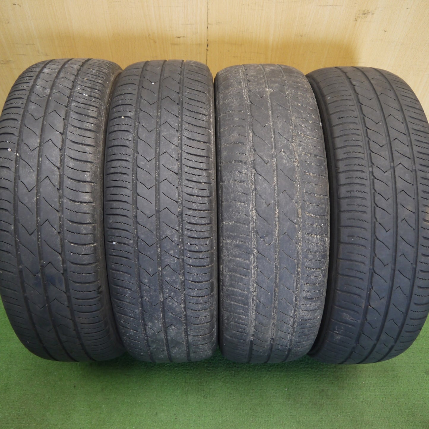 4本価格◎ダイハツ ムーヴ タント カスタム 等 純正 165/55R15 トーヨー SD-K7 15インチ PCD100/4H◎6070702Hノ