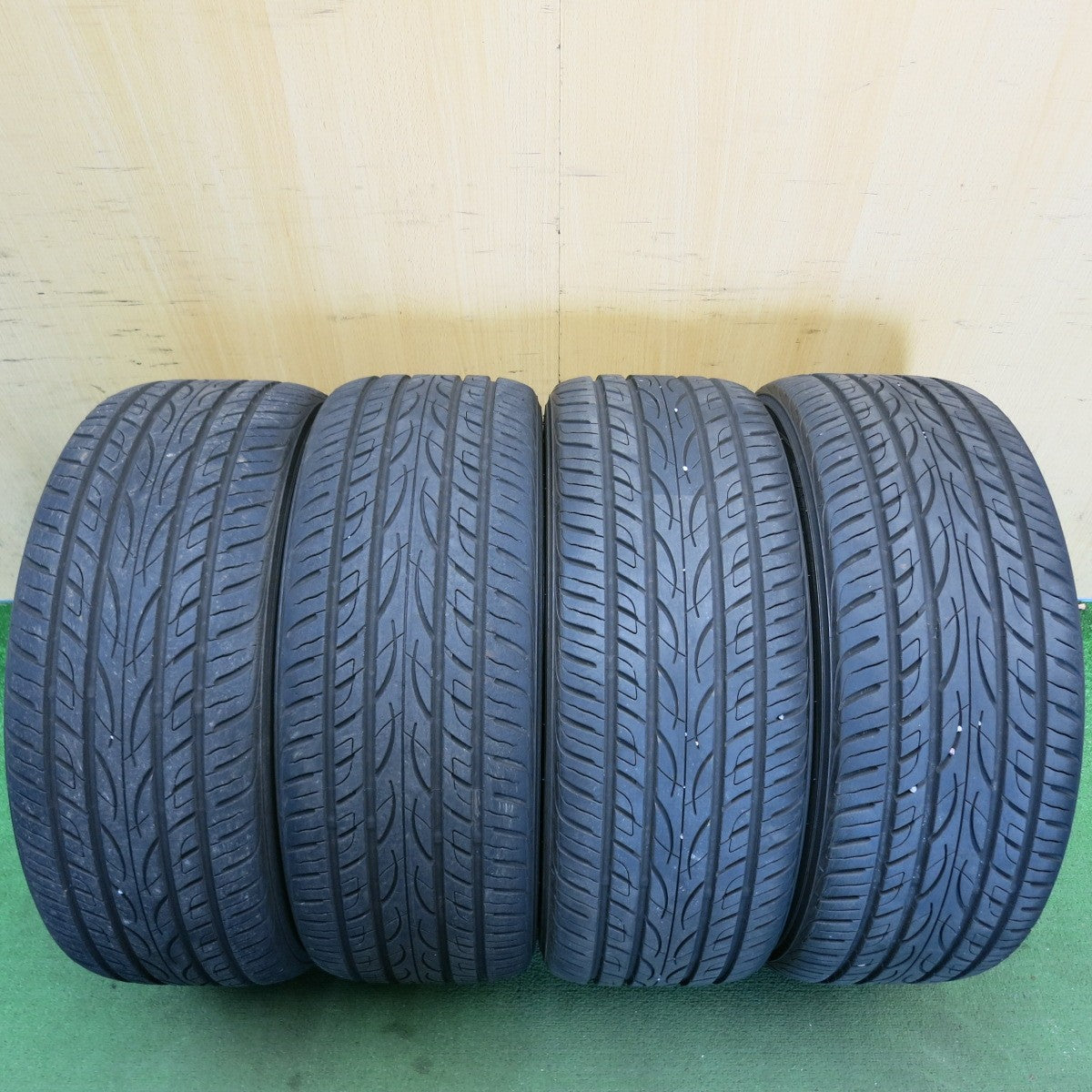 バリ溝!23年!9.5分◎RAYS HOMURA 2X10 225/40R19 ヨコハマ AVID ENVigor レイズ ホムラ 2×10 19インチ PCD114.3/5H◎6081301HAノ