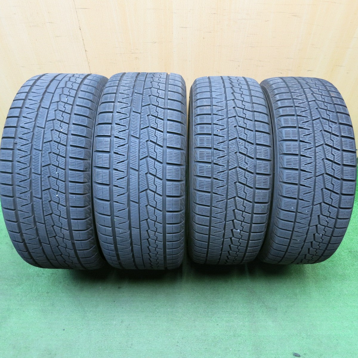 センサー付!バリ溝!23年!9.5分★レクサス IS C 純正 225/40R18 255/40R18 スタッドレス ヨコハマ アイスガード iG70 18インチ PCD114.3/5H★5070505HAス