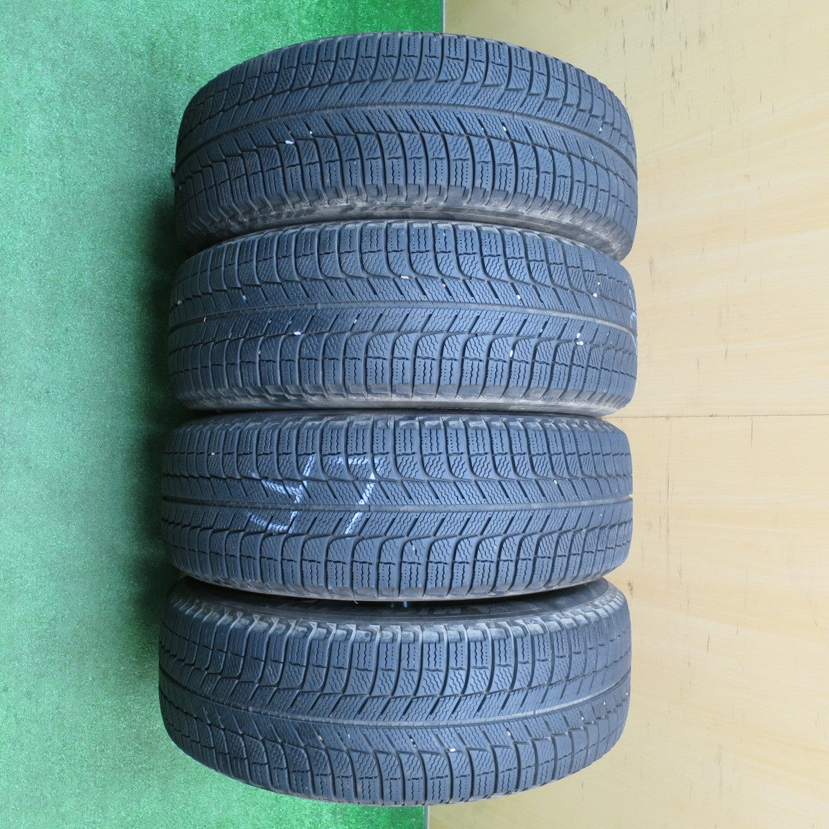 4本価格★スタッドレス 225/65R17 ミシュラン X-ICE3+ VELVA SPORTZ ヴェルヴァ 17インチ PCD114.3/5H★5111002NJス