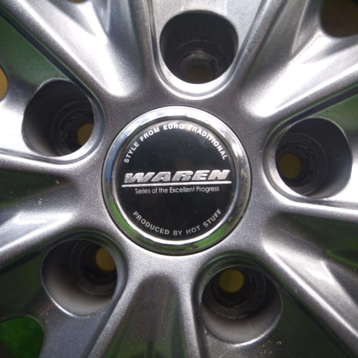バリ溝!キレイ!9分!2本★スタッドレス 215/55R17 ハンコック ウインター アイセプト IZ2A WAREN PCD114.3/5H★4101804Hス