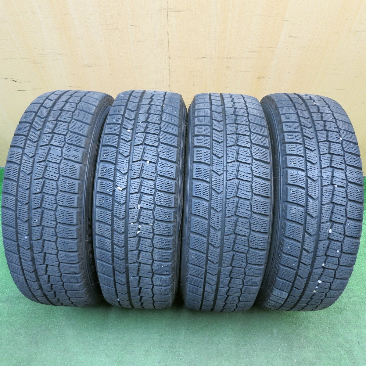 バリ溝!9.5分★スタッドレス 205/60R16 ダンロップ ウインターマックス WM02 AIRNOVA エアノヴァ 16インチ PCD114.3/5H★6032803HAス