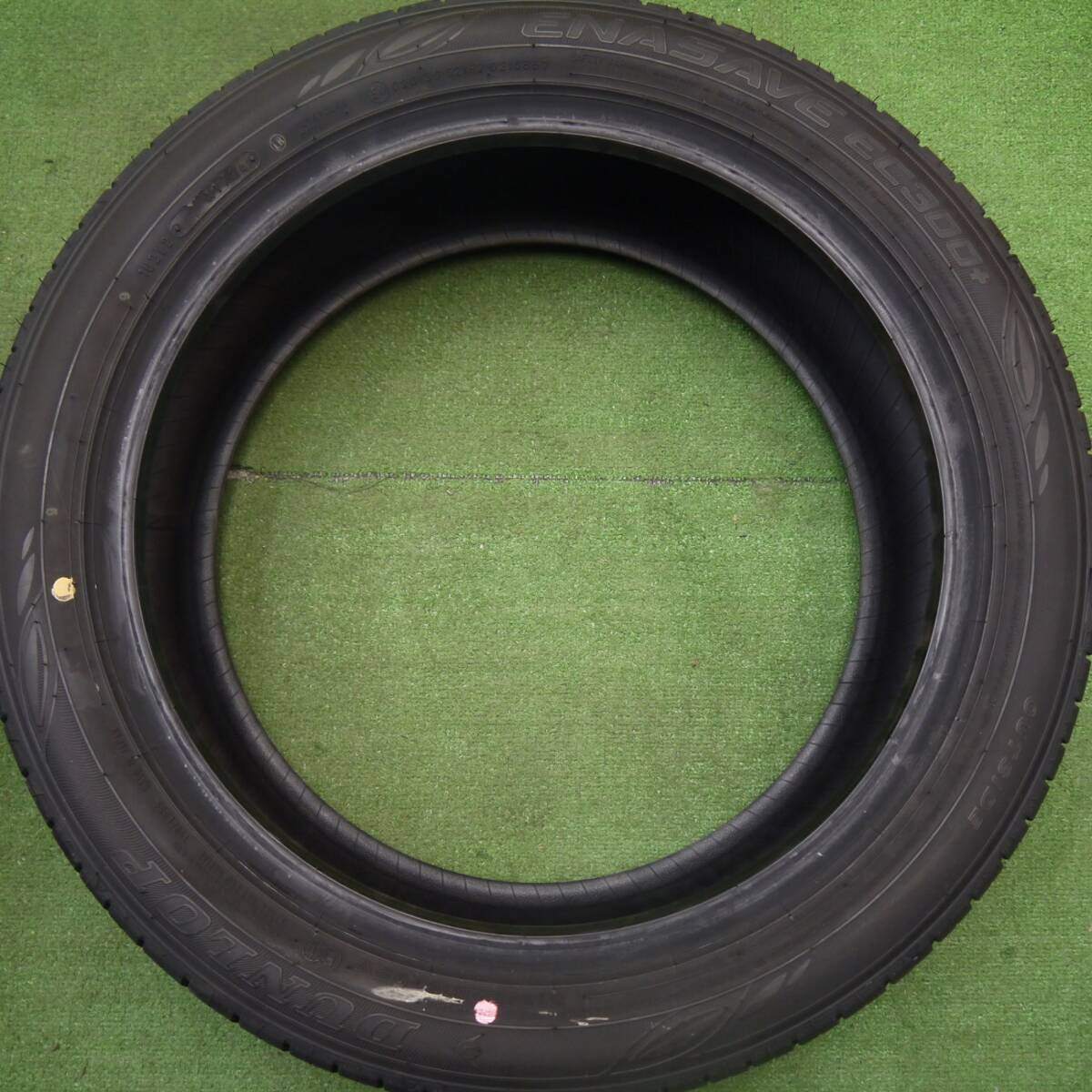 新車外し!24年★215/50R18 ダンロップ エナセーブ EC300+ タイヤ 18インチ ヤリスクロス CX-3 等★5032508Hノタ