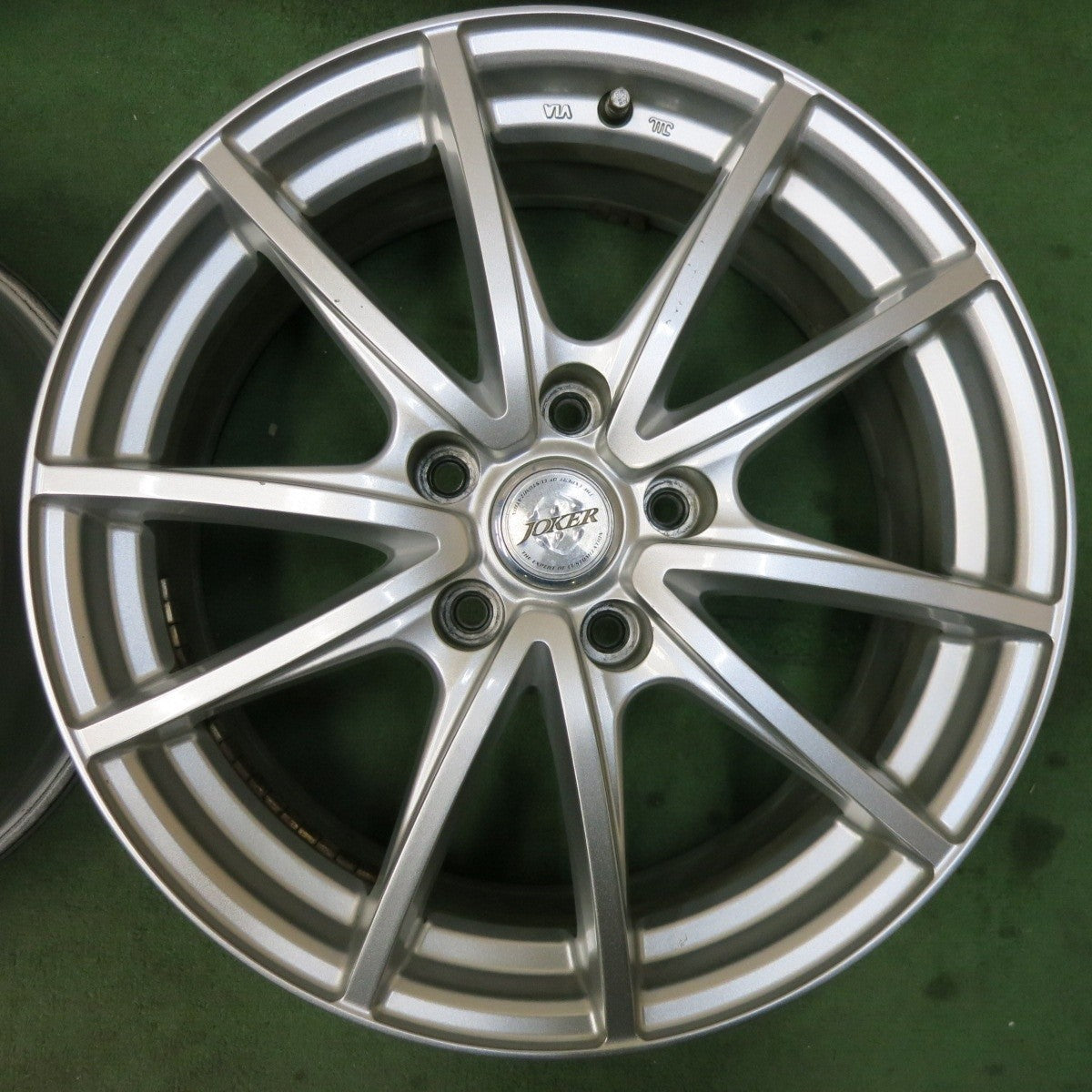 4本価格★JOKER weds ジョーカー ウェッズ 17インチ ホイール 17×7J PCD114.3/5H★5030713SYホ
