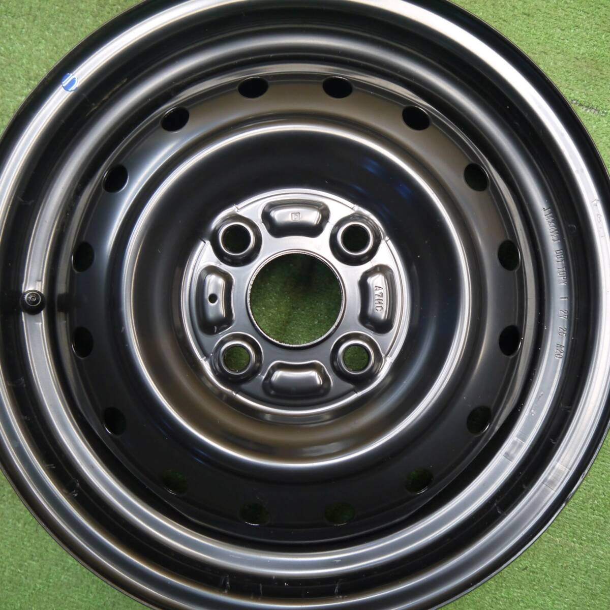 新車外し★スズキ スペーシア ハイブリッドG 純正 スチール ホイール 14インチ 14×4.5J PCD100/4H★5032109Hホ