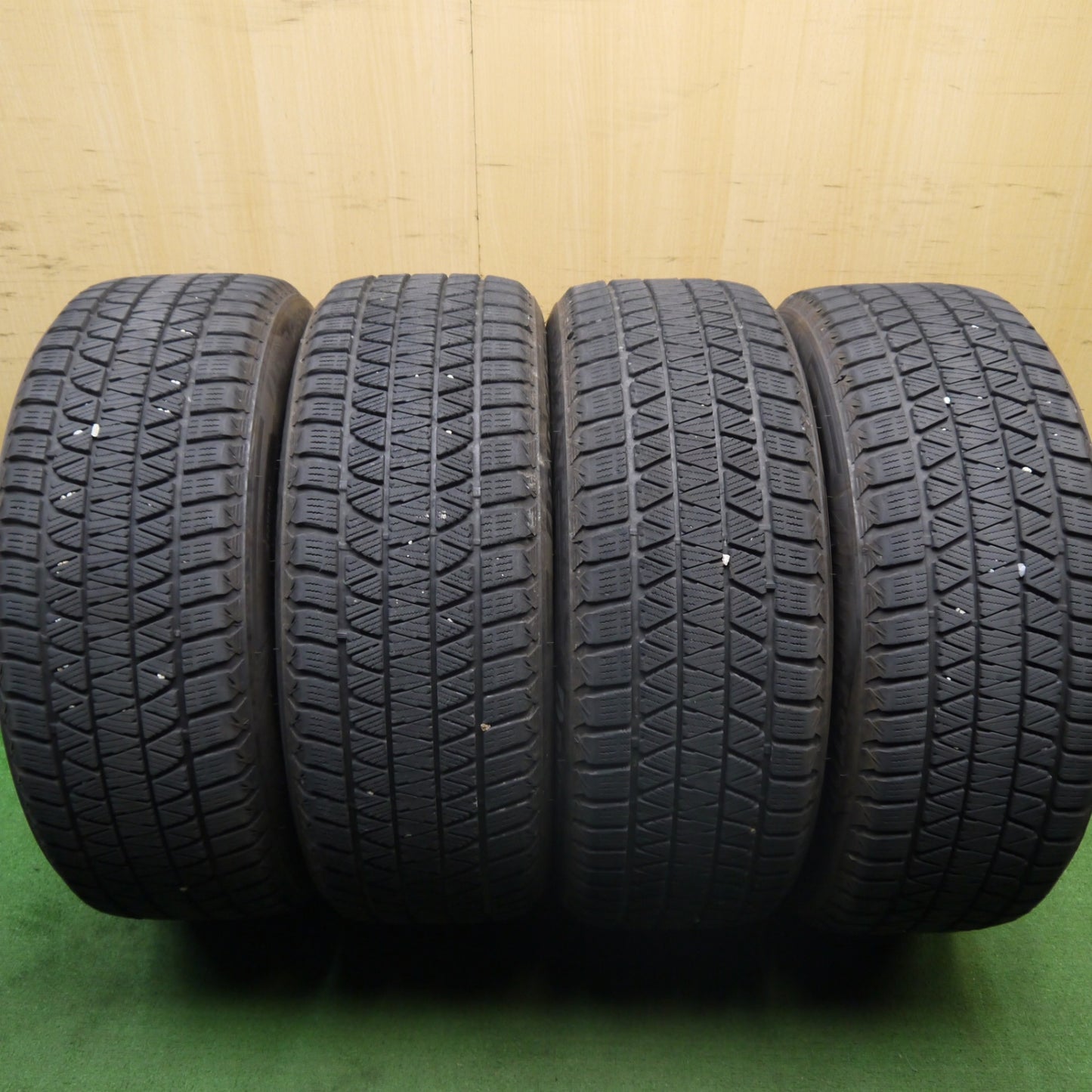 4本価格!23年★ベンツ 等 BORBET 235/55R19 スタッドレス ブリヂストン ブリザック DM-V3 ボルベット 19インチ PCD112/5H★5061105Hス