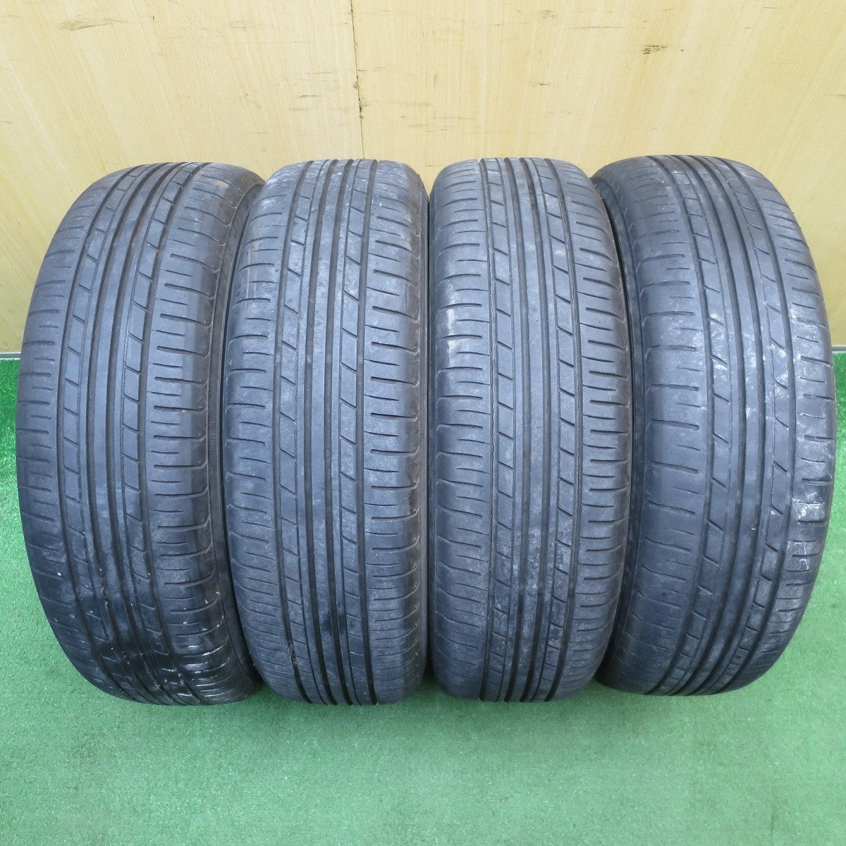 4本価格★スズキ MH23S ワゴンR 純正 155/65R14 ヨコハマ エコス ES31 14インチ PCD100/4H★6022508NJノ