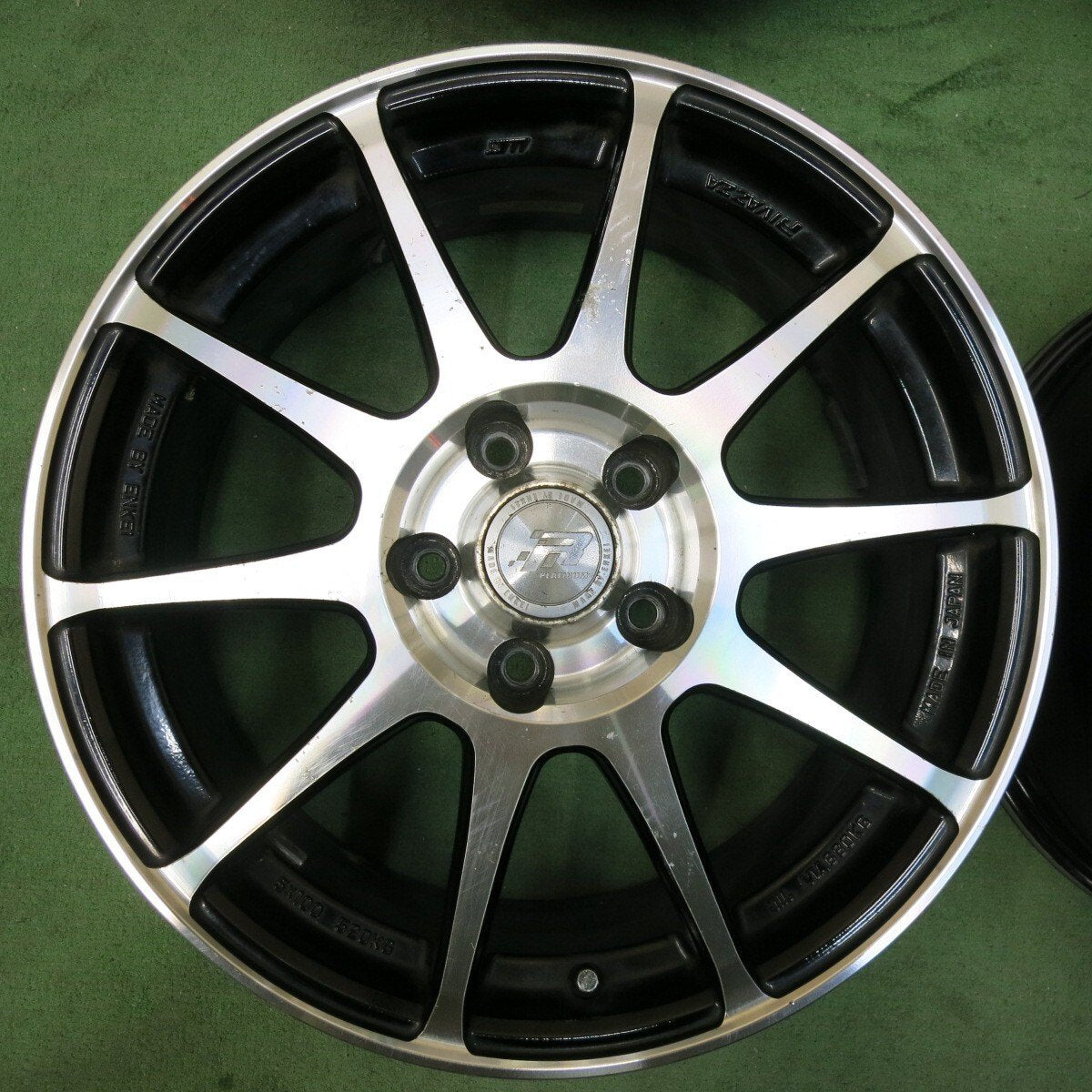 4本価格★ENKEI RIVAZZA PLATINUM ホイール 17インチ 17×7J エンケイ リヴァッツァ PCD114.3/5H★5021012SYホ